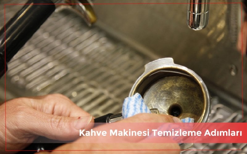 kahve makinesi temizleme adımları