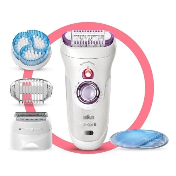 Braun Silk-épil 9 9735 SensoSmart 3'ü 1 Arada Epilatör