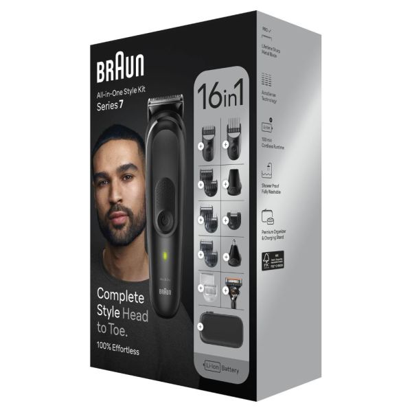 Braun Series 7 MGK7470 16’sı 1 Arada Erkek Bakım Kiti