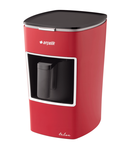 Arçelik K 3300 Kırmızı Mini Telve Türk Kahve Makinesi