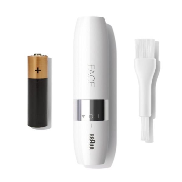 Braun FS1000 Mini Tüy Alma Makinesi + Pil ve Temizleme Fırçası, Seyahat Boy, Kablosuz Kullanım