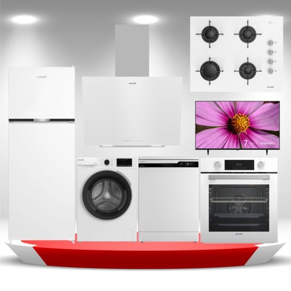 Arçelik Beyaz Home TV'li Çeyiz Seti