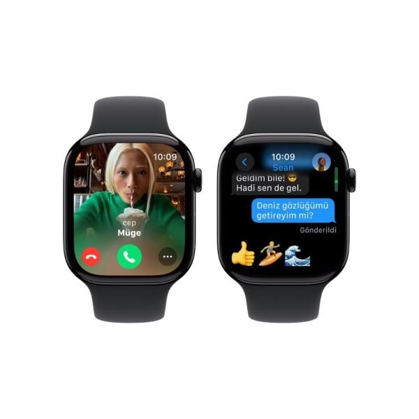 Apple Watch 10 GPS 46mm Siyah SB-S/M Akıllı Saat