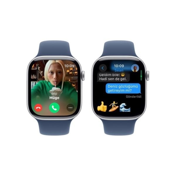 Apple Watch 10 GPS 42mm Gümüş SB-S/M
