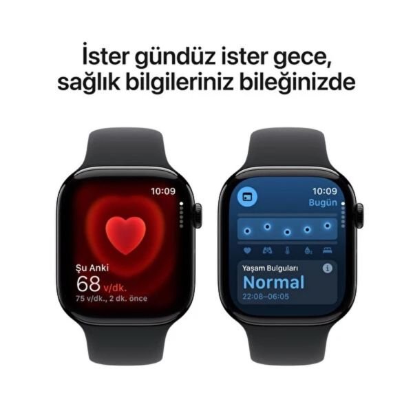 Apple Watch 10 GPS 42mm Siyah SB-S/M Akıllı Saat