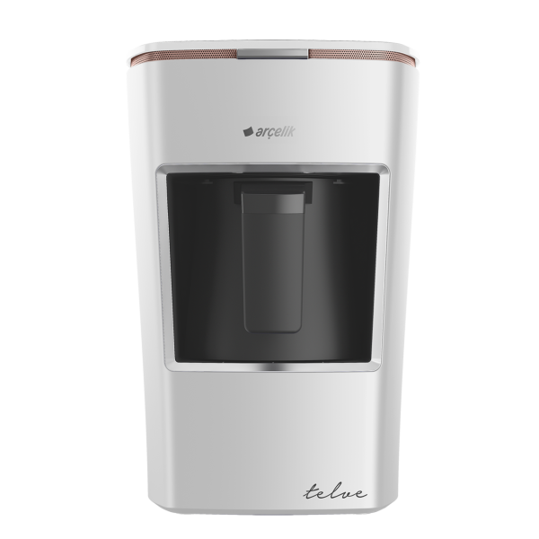 Arçelik K 3300 Beyaz Mini Telve Türk Kahve Makinesi