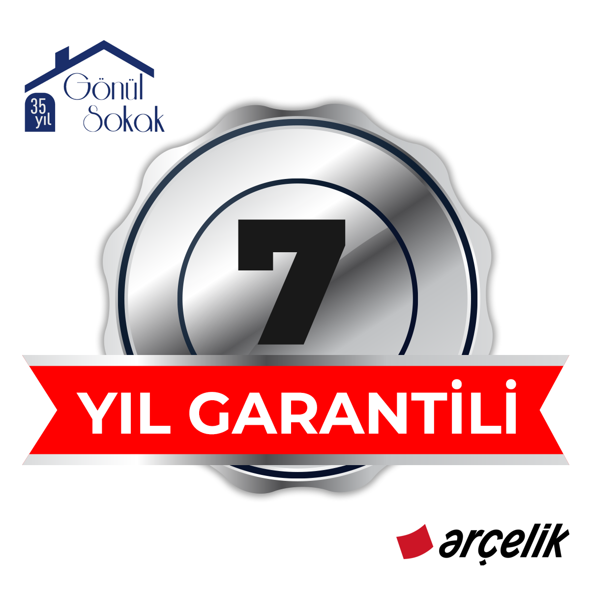 Arçelik Bulaşık Makinesi Ek Garanti Belgesi (0-6 Ay) +4 Yıl