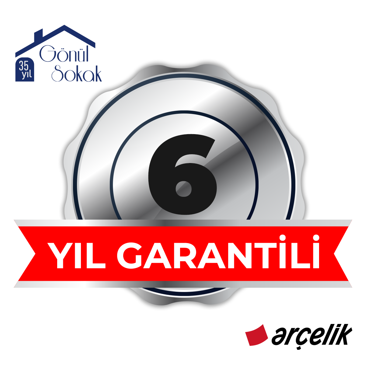 Arçelik Ocak Ek Garanti (0-6 Ay) +4 Yıl