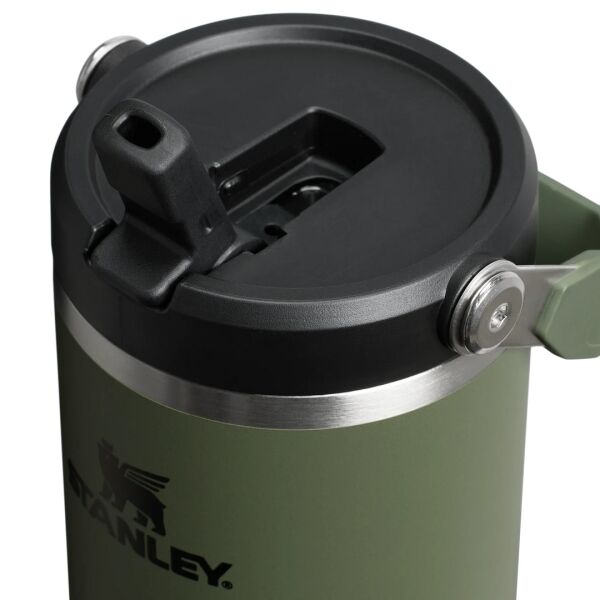 Stanley The IceFlow Flip Straw Pipetli Termos Bardak 0,89 LT Haki