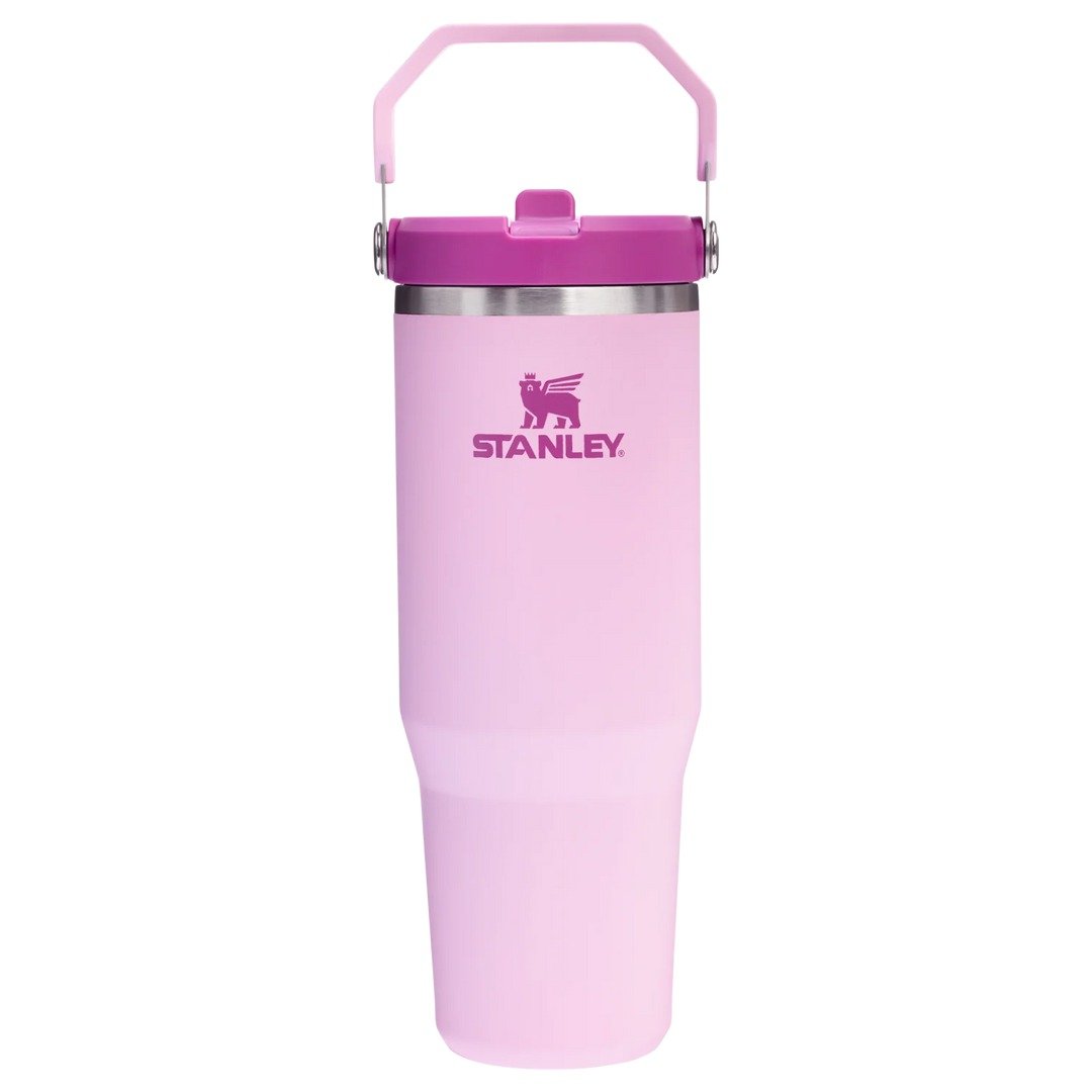Stanley The IceFlow Flip Straw Pipetli Termos Bardak 0,89 LT Pembe