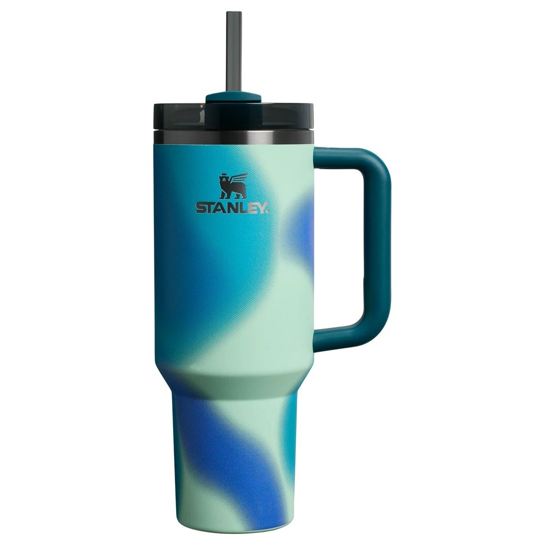 Stanley The Quencher H2.O FlowState Tumbler 1.18 LT Coastal Teal Motion